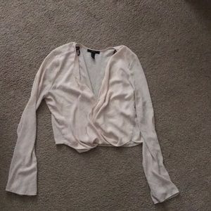 silky long sleeve blouse